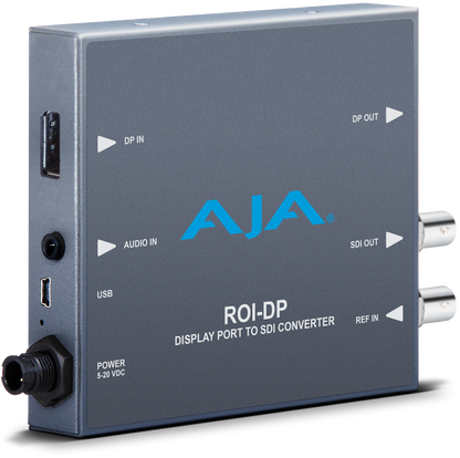 AJA DisplayPort to SDI with ROI scaling Right