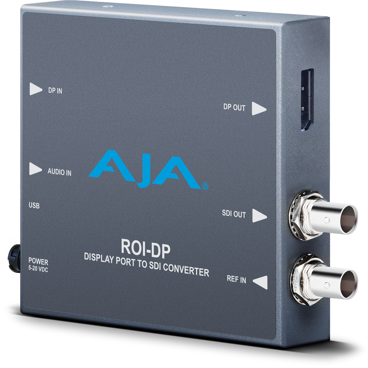 AJA DisplayPort to SDI with ROI scaling Left