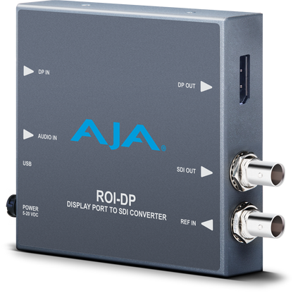 AJA DisplayPort to SDI with ROI scaling Left