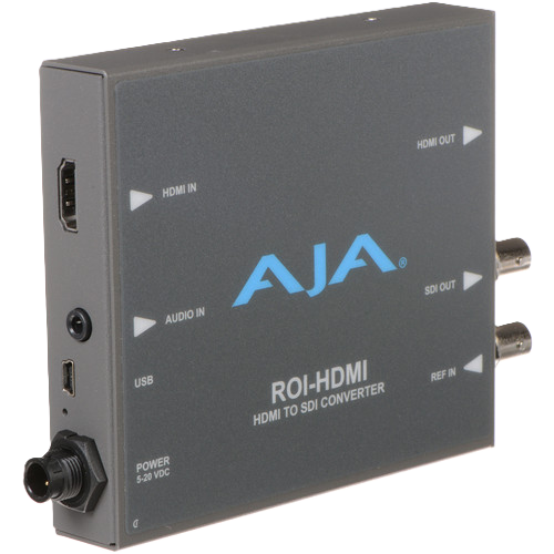 AJA ROI-HDMI HDMI to 3G-SDI Scan Converter with ROI Scaling