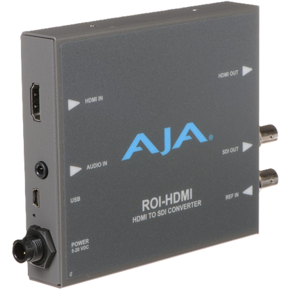 AJA ROI-HDMI HDMI to 3G-SDI Scan Converter with ROI Scaling