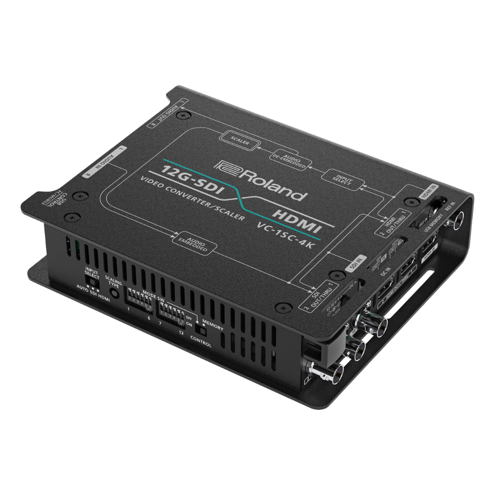 Roland video converter/scaler on a white background