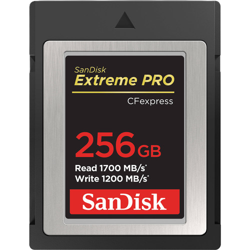 SanDisk Extreme Pro CFexpress Card Type B - 256GB