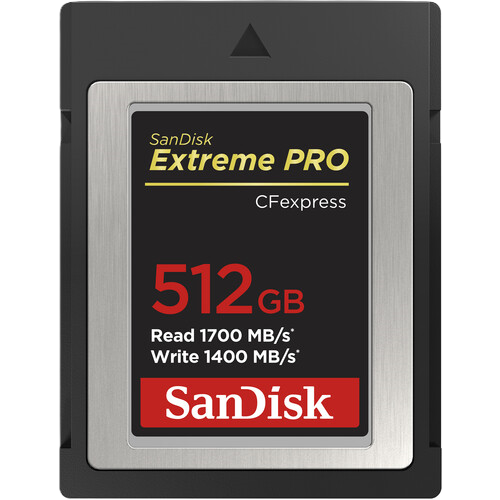 SanDisk Extreme Pro CFexpress Card Type B - 512GB