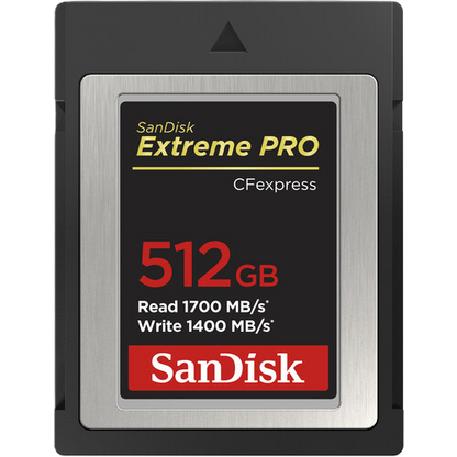 SanDisk Extreme Pro CFexpress Card Type B - 512GB