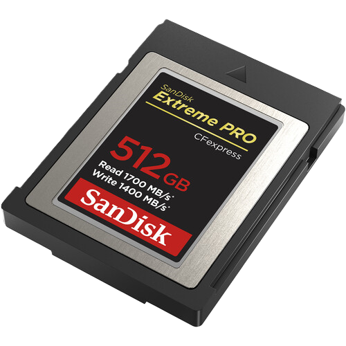 SanDisk Extreme Pro CFexpress Card Type B - 512GB