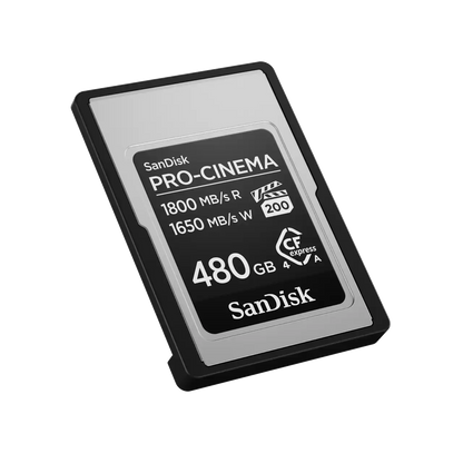 SanDisk PRO-CINEMA CFexpress Type A Card 480GB