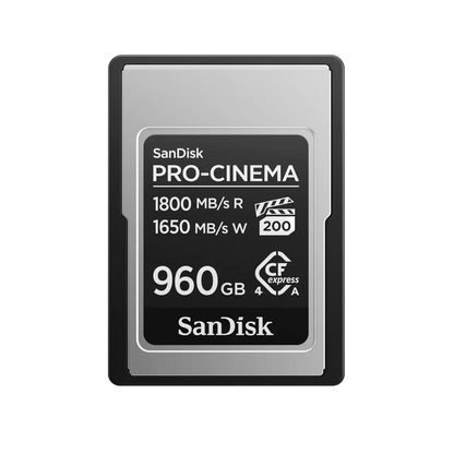 SanDisk PRO-CINEMA CFexpress Type A Card 960GB