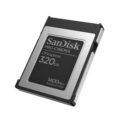 SanDisk PRO-CINEMA CFexpress Type B Memory Card - 320GB
