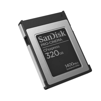 SanDisk PRO-CINEMA CFexpress Type B Memory Card - 320GB