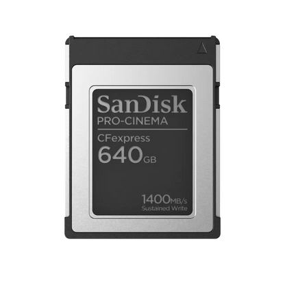 SanDisk PRO-CINEMA CFexpress Type B Memory Card - 640GB