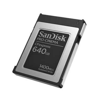 SanDisk PRO-CINEMA CFexpress Type B Memory Card - 640GB