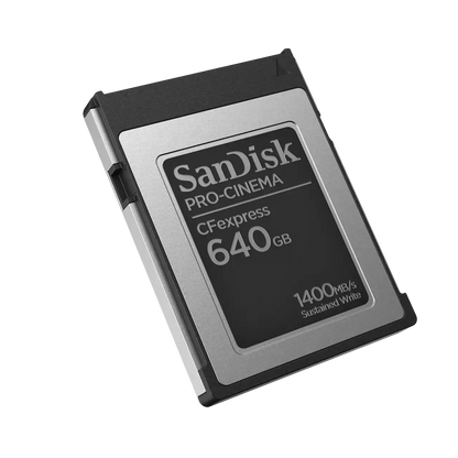 SanDisk PRO-CINEMA CFexpress Type B Memory Card - 640GB