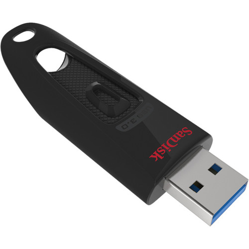 SanDisk Retail SanDisk Ultra USB 3.0 Flash Drive - 16GB (Black)