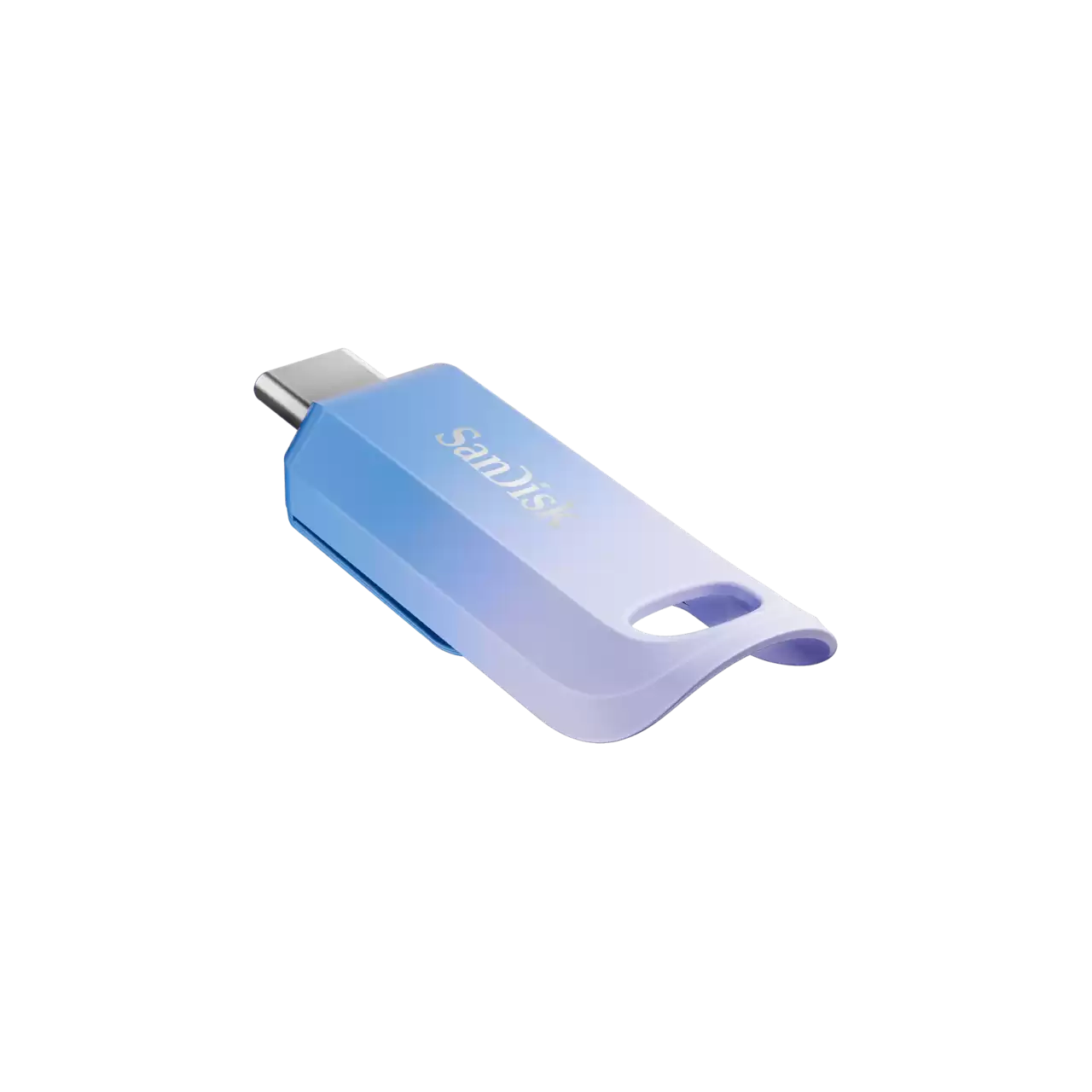 SanDisk 256GB USB-CTM Flash Drive Angle Rear
