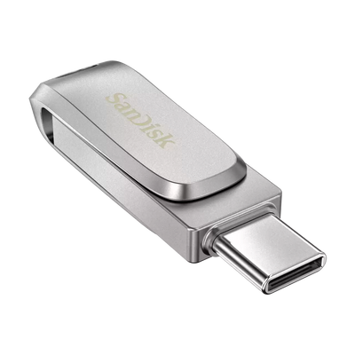 SanDisk retail SanDisk Ultra Dual Drive Luxe USB Type-C™ Flash Drive - 512GB (Silver)