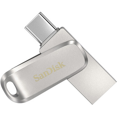 SanDisk Retail SanDisk 256GB Ultra Dual Drive Luxe USB 3.1 Flash Drive (USB Type-C / Type-A)