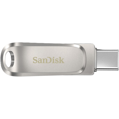 SanDisk Ultra Dual Drive Luxe USB Type-C Flash Drive (Silver) 256GB