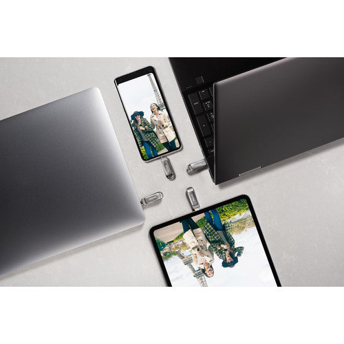 SanDisk Ultra Dual Drive Luxe USB Type-C Flash Drive (Silver) 512GB
