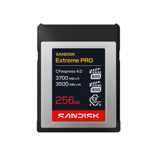 SANDISK Extreme PRO CFexpress 4.0 Type B Card 256GB