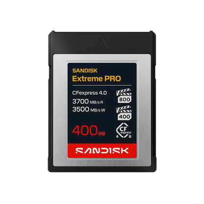 SANDISK Extreme PRO CFexpress 4.0 Type B Card 400GB