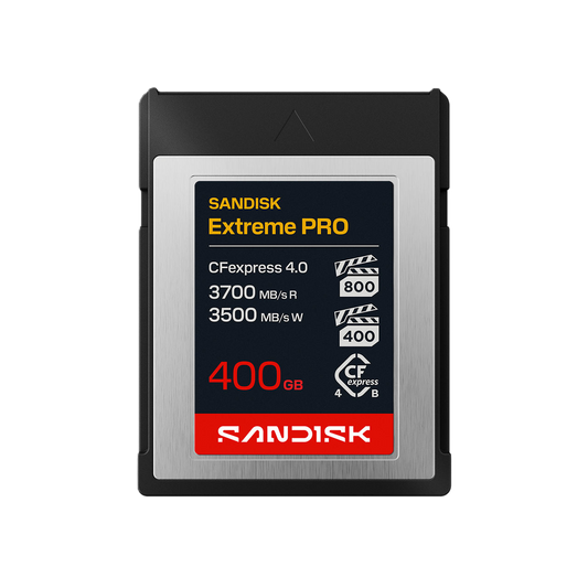 SANDISK Extreme PRO CFexpress 4.0 Type B Card 400GB