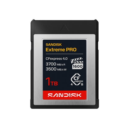 SANDISK Extreme PRO CFexpress 4.0 Type B Card 1TB