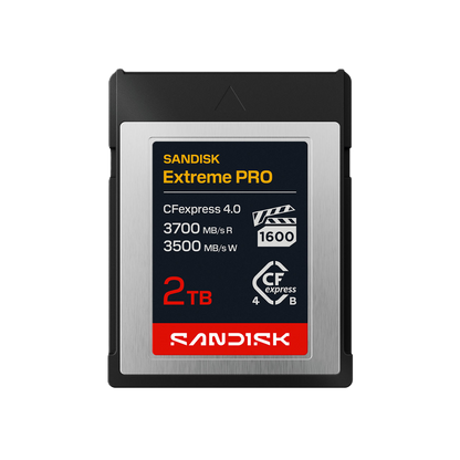 SANDISK Extreme PRO CFexpress 4.0 Type B Card 2TB