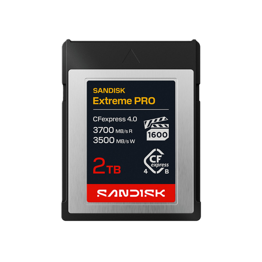 SANDISK Extreme PRO CFexpress 4.0 Type B Card 2TB