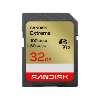 SANDISK Extreme SD UHS-I Card 32GB