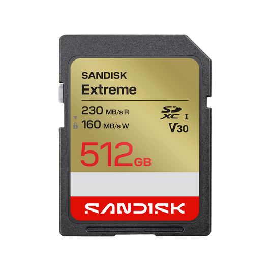 SANDISK Extreme SD UHS-I Card 512GB
