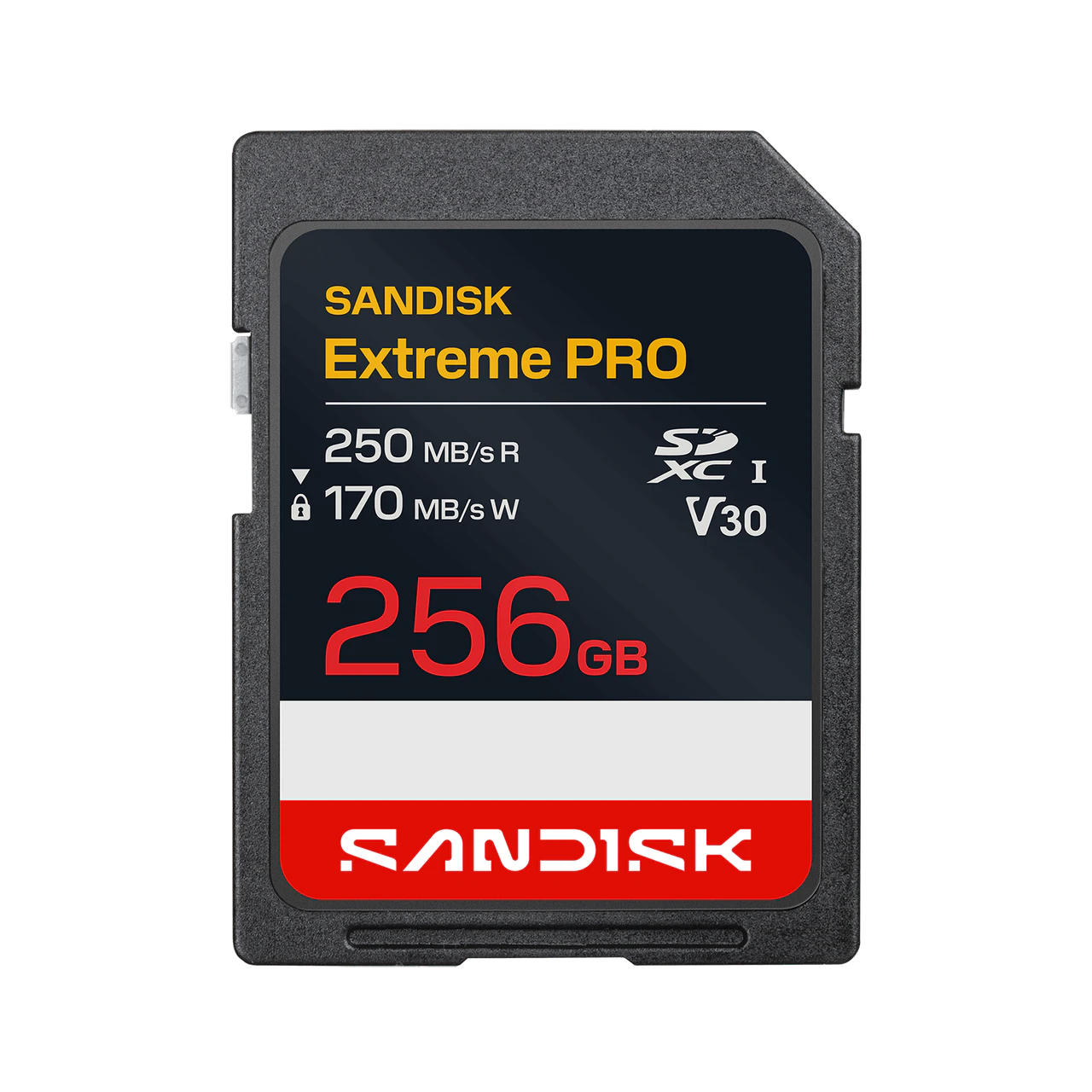 SANDISK Extreme PRO SD UHS-I V30 Card 256GB
