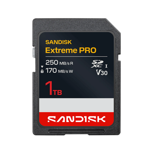 SANDISK Extreme PRO SD UHS-I V30 Card 1TB