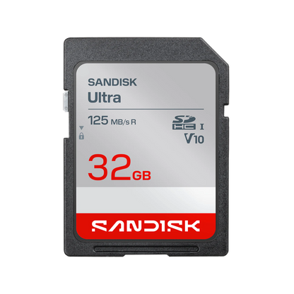 SANDISK Ultra SDHC UHS-I and SDXC UHS-I Card 32GB