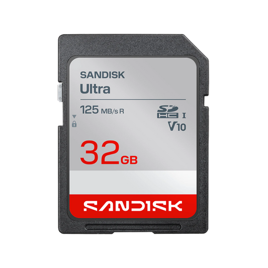 SANDISK Ultra SDHC UHS-I and SDXC UHS-I Card 32GB