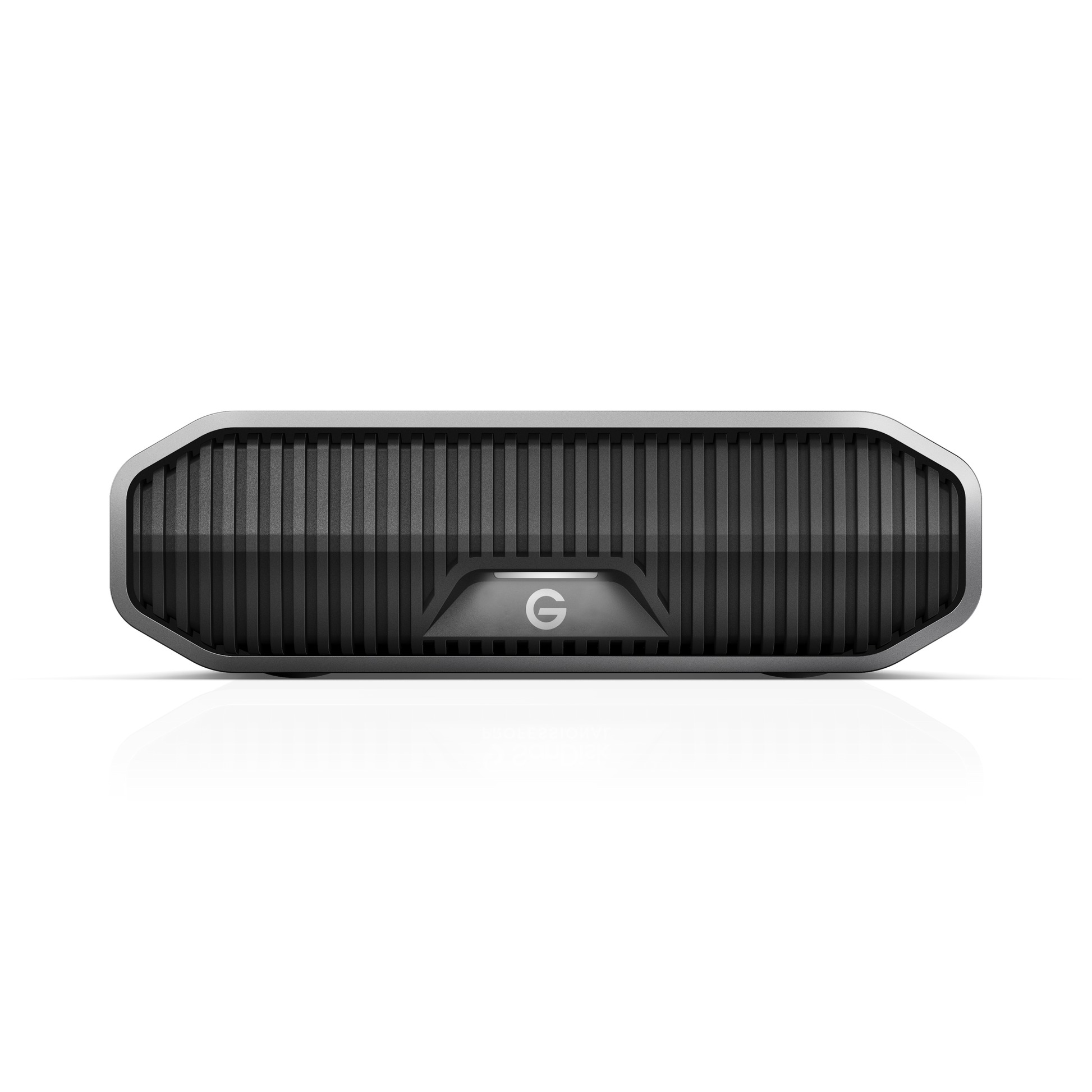 Western Digital G-DRIVE Desktop External Hard Drive Media Video Storage Front View