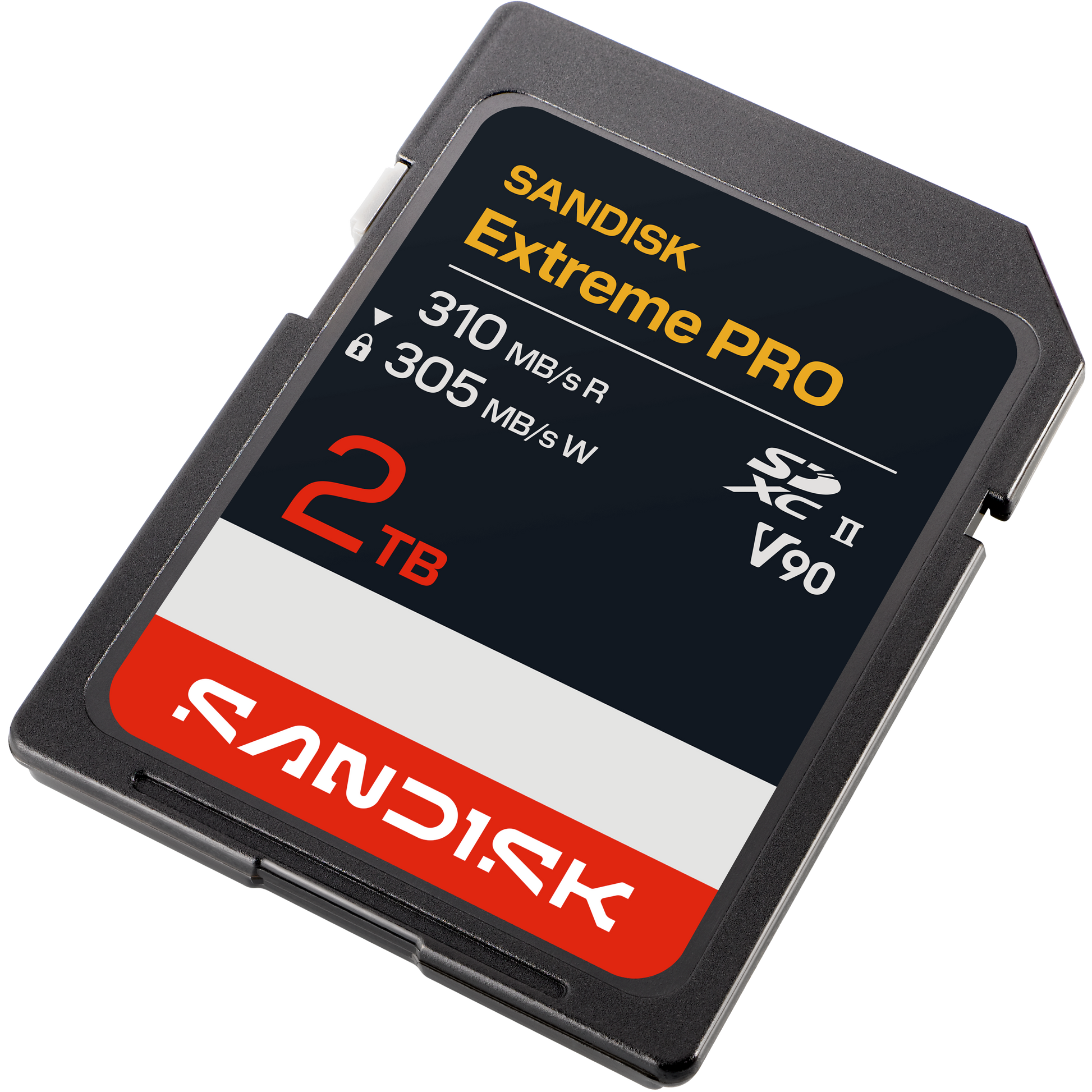SanDisk Extreme PRO SD UHS-II V90 Card 2TB