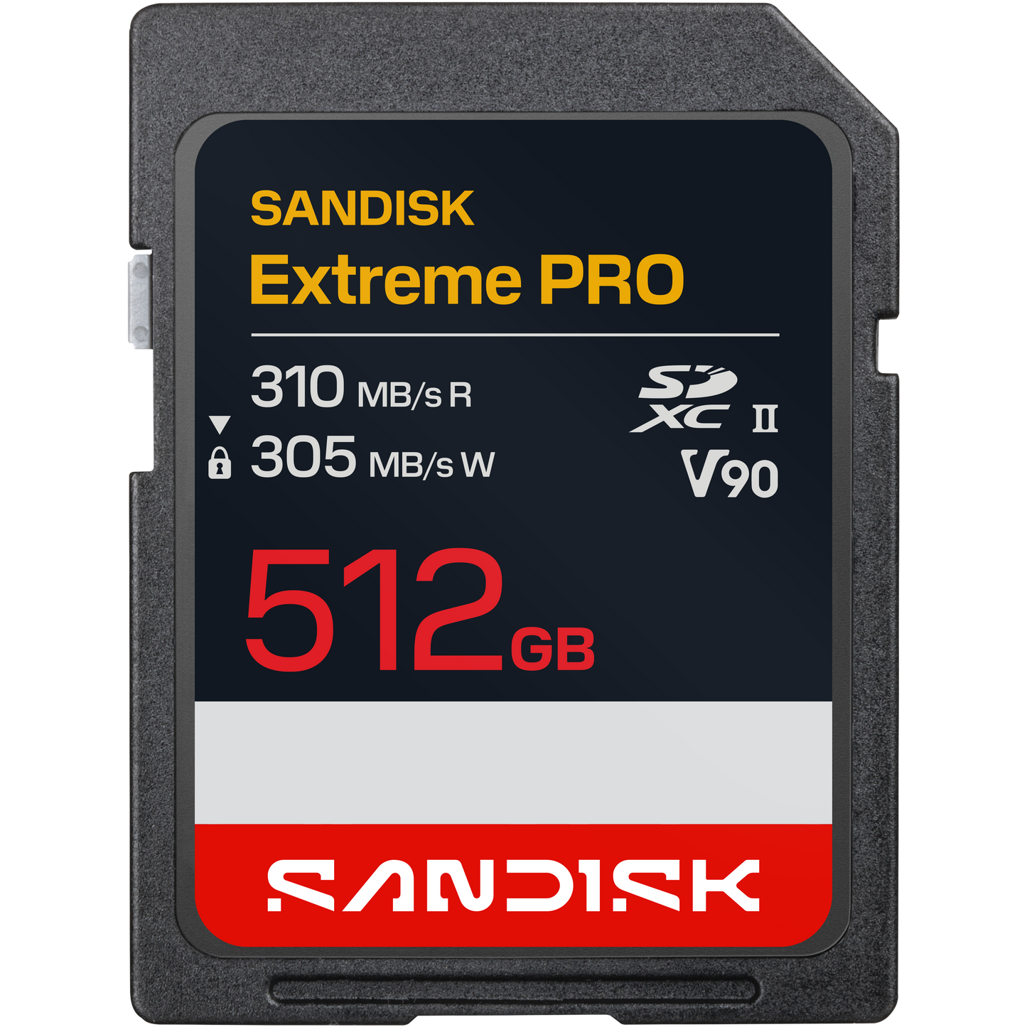 SanDisk Extreme PRO SD UHS-II V90 Card 512GB