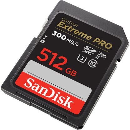 SanDisk Extreme PRO SD UHS-II Memory Card 512GB