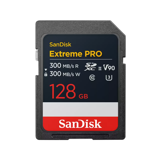 SanDisk 128GB SanDisk Extreme PRO SD UHS-II Memory Card, V90