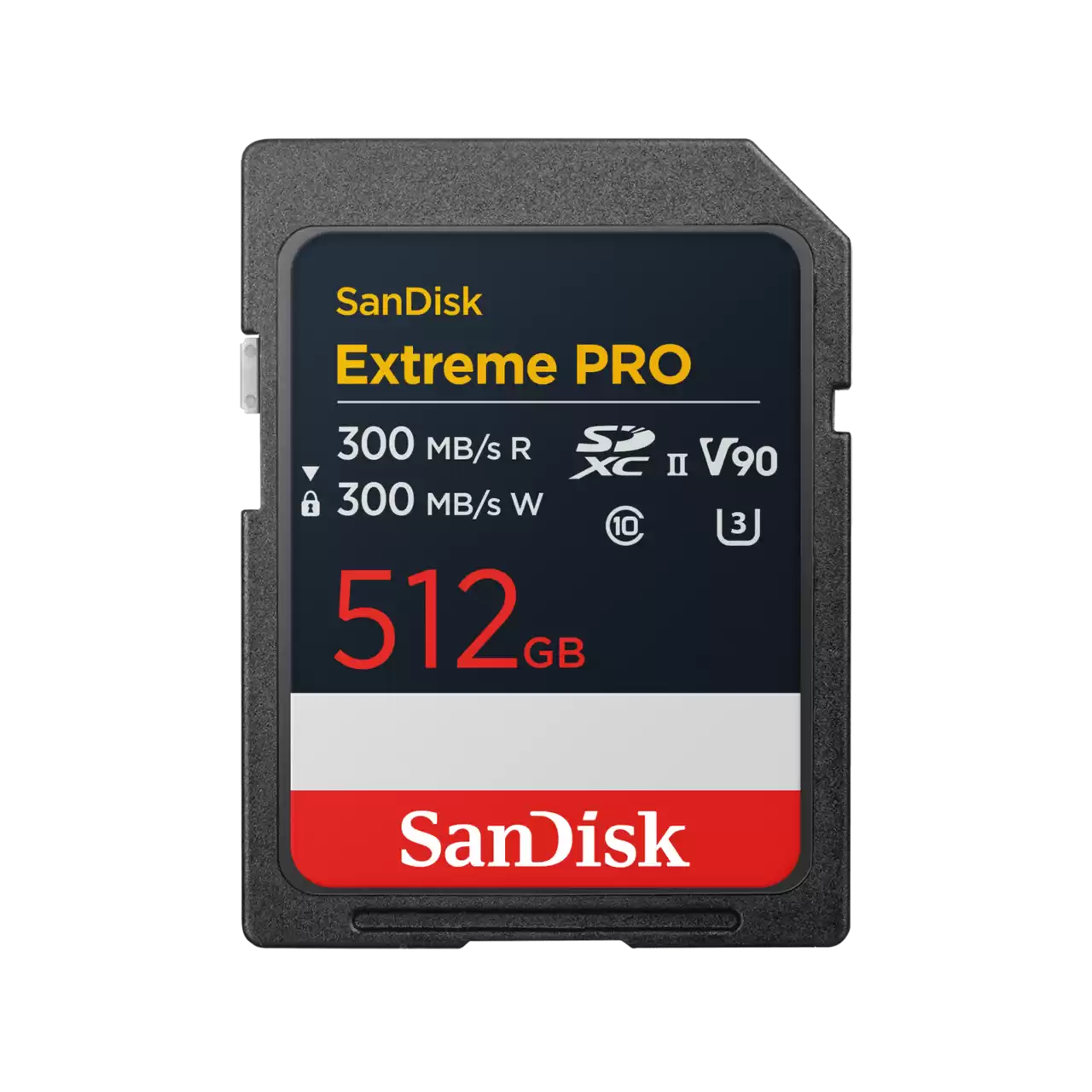 SanDisk 512GB SanDisk Extreme PRO SD UHS-II Memory Card, V90