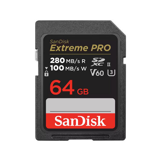 SanDisk Retail SanDisk Extreme PRO SDXC™ UHS-II Card - 64GB
