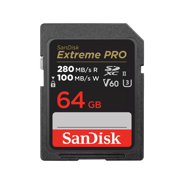 SanDisk Retail SanDisk Extreme PRO SDXC™ UHS-II Card - 64GB