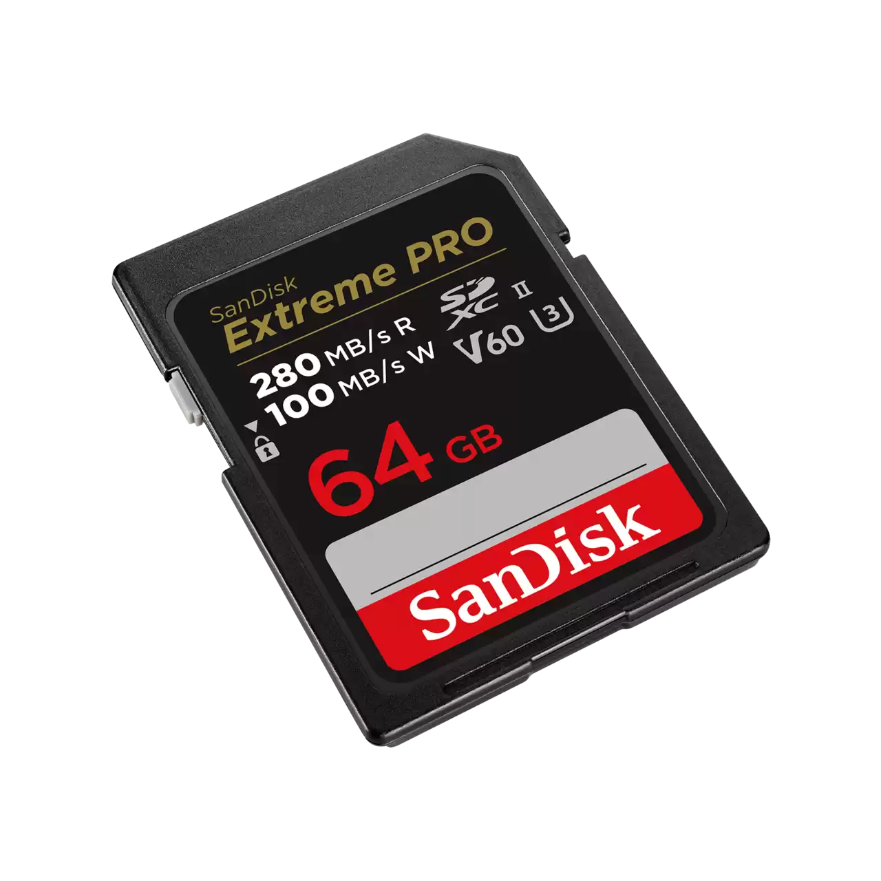 SanDisk 64GB Extreme PRO SD UHS-II Memory Card, V60