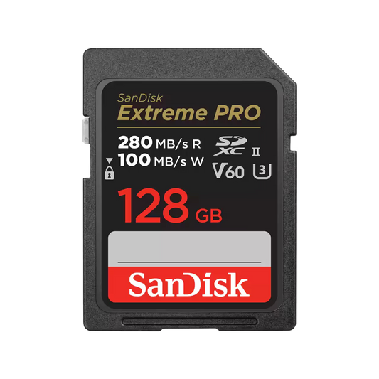 SanDisk Extreme PRO SDXC™ UHS-II Card 128GB