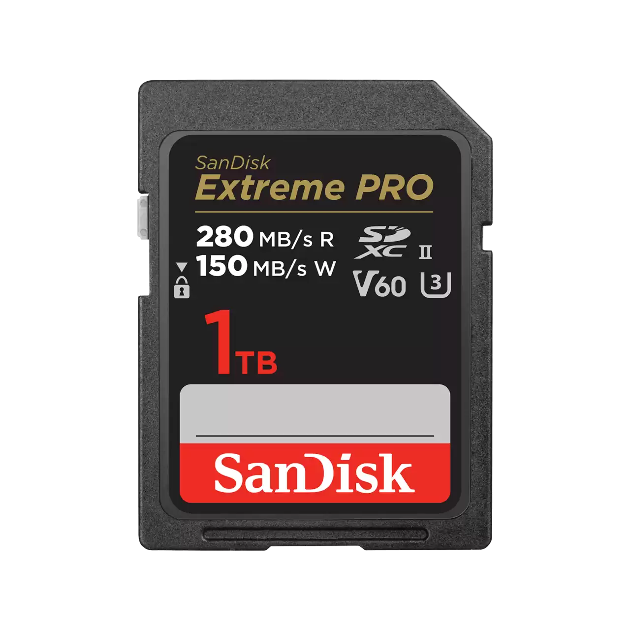 SanDisk Extreme PRO SDXC UHS-II V60 Memory Card - 1TB