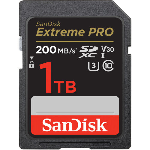 SanDisk Extreme PRO SDHC And SDXC UHS-I Card - 1TB