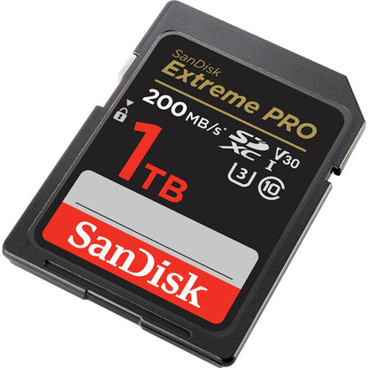 SanDisk Extreme PRO SDHC And SDXC UHS-I Card - 1TB