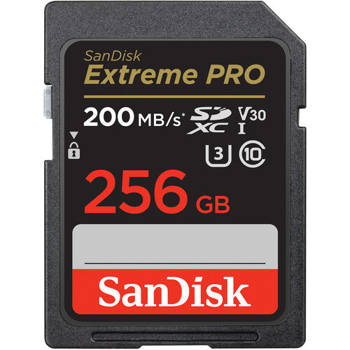 SanDisk Extreme PRO SDHC And SDXC UHS-I Card - 256GB