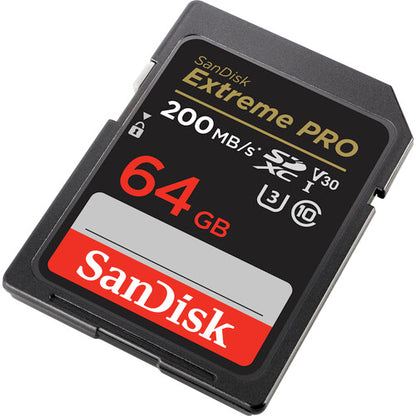 SanDisk Extreme PRO SDHC And SDXC UHS-I Card - 64GB